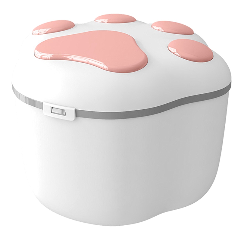 Cat Food Box Sealed Plastic Large Capacity Dog Grain Storage Container Pet Snacks Bucket Moisture-Proof Dry Feeder - 1