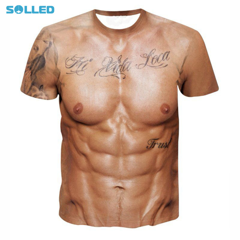 Men's Crew Neck T-Shirts Short Sleeve Funny Digital Print Athletic Workout Tops Summer Basic Casual Tee Shirt ราคา 210 บาท*ส่งฟรี