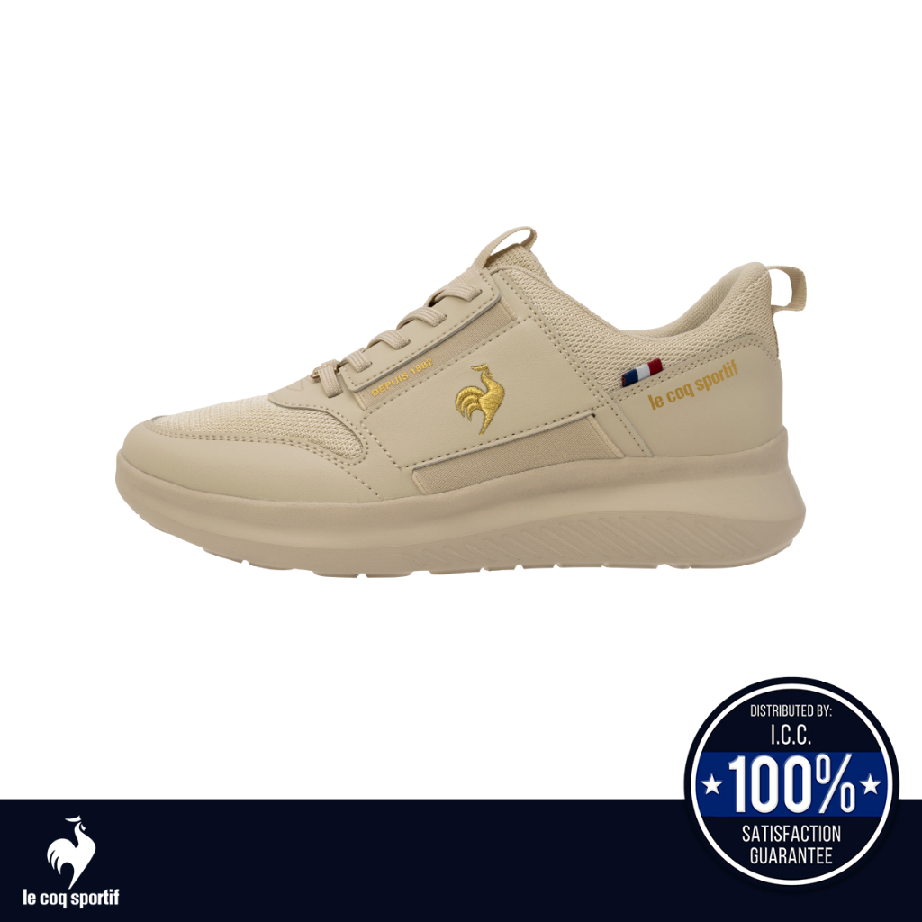 Le Coq Sportif Women's Shoes, Model Lcs Marne, Beige (Sneakers, Fashion, Lace-Up, Women's Canvas) ราคา 1,750 บาท*ส่งฟรี