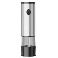 MKEB MALL Công suất lớn Máy xay tiêu điện Tự động USB có thể sạc lại Cối xay muối và tiêu Đa chức năng Thép không gỉ Máy xay gia vị tự động Dụng cụ nhà bếp