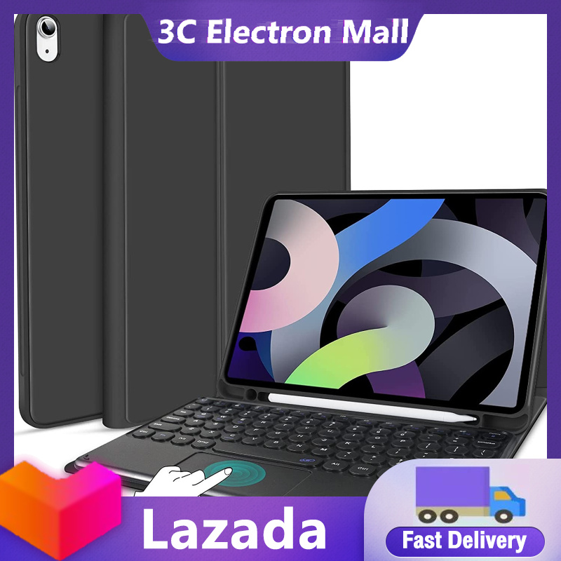 Keyboard Case Wireless Detachable Tablet Cover Keyboard Portable Removable Wireless Keyboard Case Compatible For IPad 10th Generation 10.9in 2022 ราคา 650 บาท*ส่งฟรี