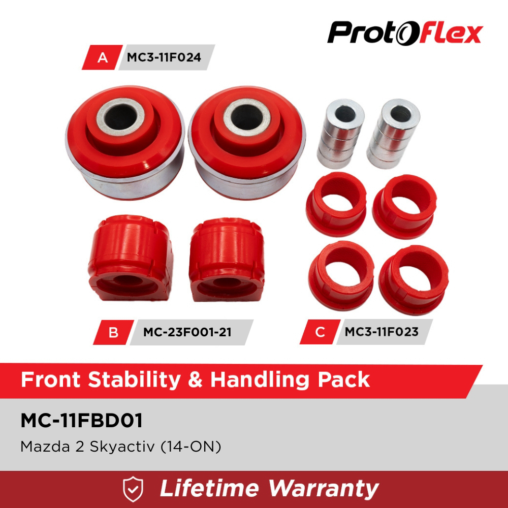 Protoflex Front Stability & Handling Pack Mazda 2 Skyactiv Harga 1,700,000 rupiah*Gratis Ongkir