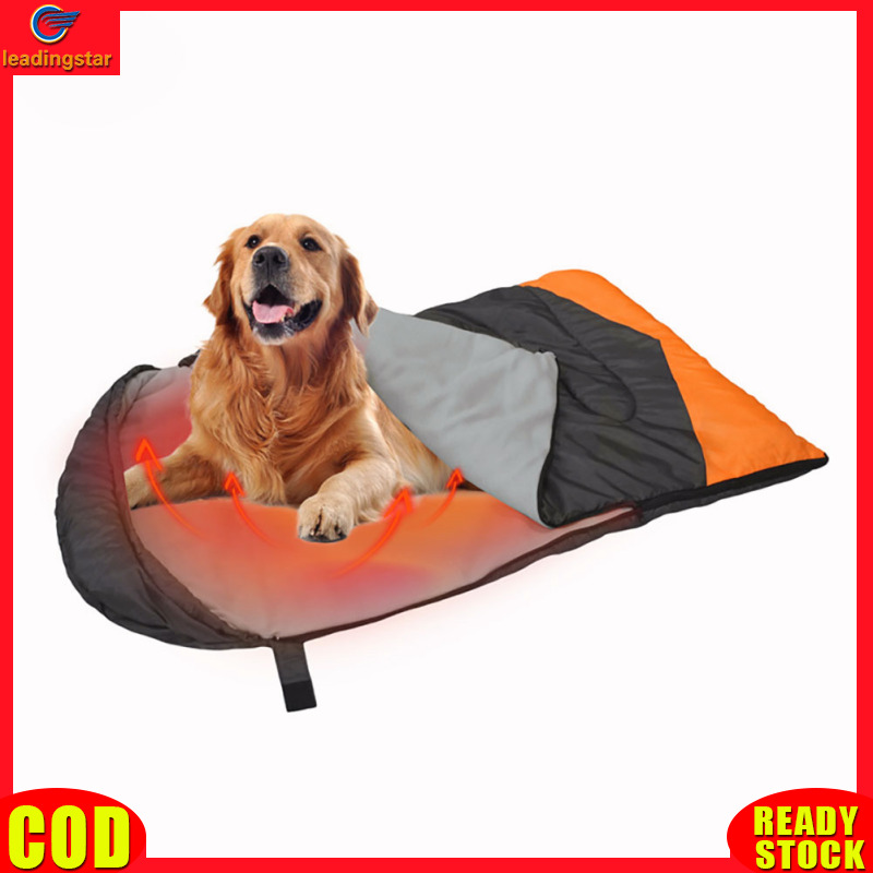 Portable Dog Sleeping Bag, Washable Electric Heating Pet Sleeping Bed, Adjustable Temperature Dog Bed With Storage Bag For Travel Camping ราคา 987 บาท*ส่งฟรี