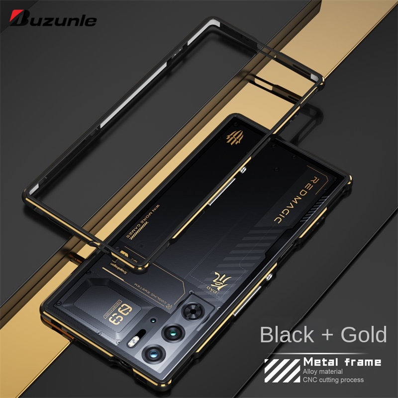 Buzunle โลหะบางพิเศษสำหรับ Nubia Red Magic 9เคสมือถือ Pro Bumper ฝาแข็งเคสสำหรับ ZTE โทรศัพท์ Nubia Red Magic 9 Pro 5G ราคา  430 บาท*ส่งฟรี