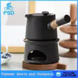 Flameer Trà sứ nồi với chống bỏng xử lý trà ấm