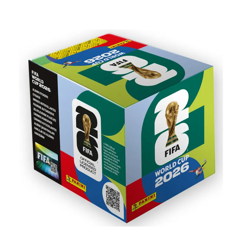 FIFA World Cup 2026 Official Sticker Collection 50 Packets Soccer Football Trading Cards Toys Boys Gift