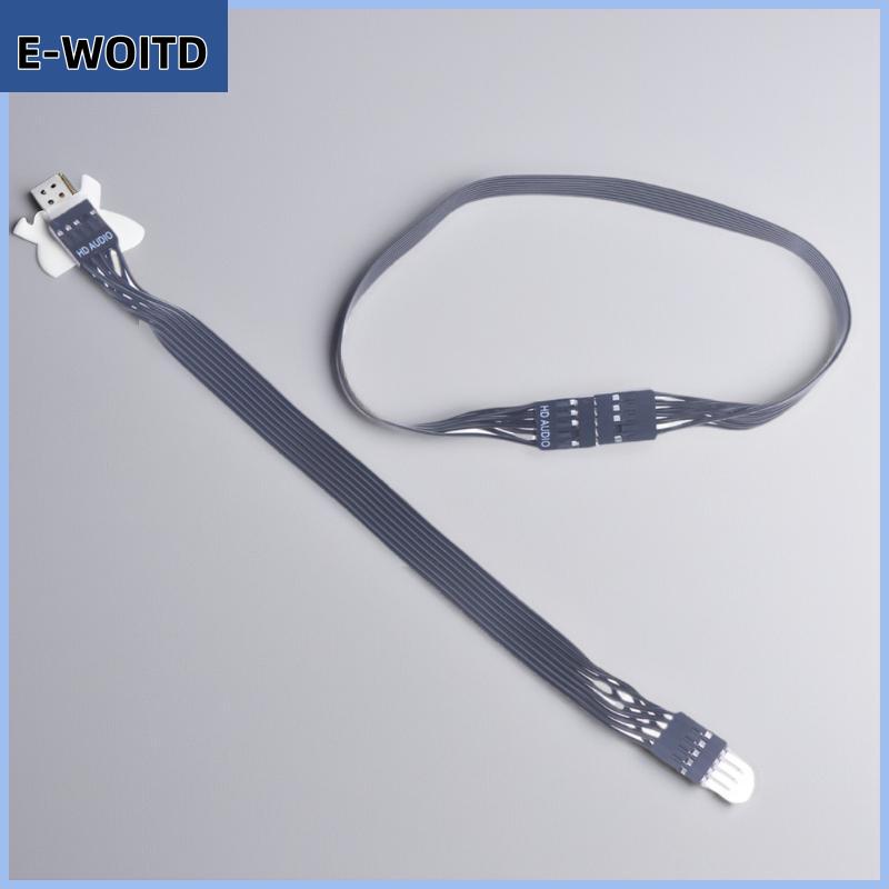 【E-WOITD】 1 cái 9-pin nam cho nữ DIY Phụ Kiện 20cm 30cm Bo mạch chủ máy tính phía trước USB 9pin 2.0 cáp mở rộng Giá 42,895 Đồng*Miễn phí vận chuyển