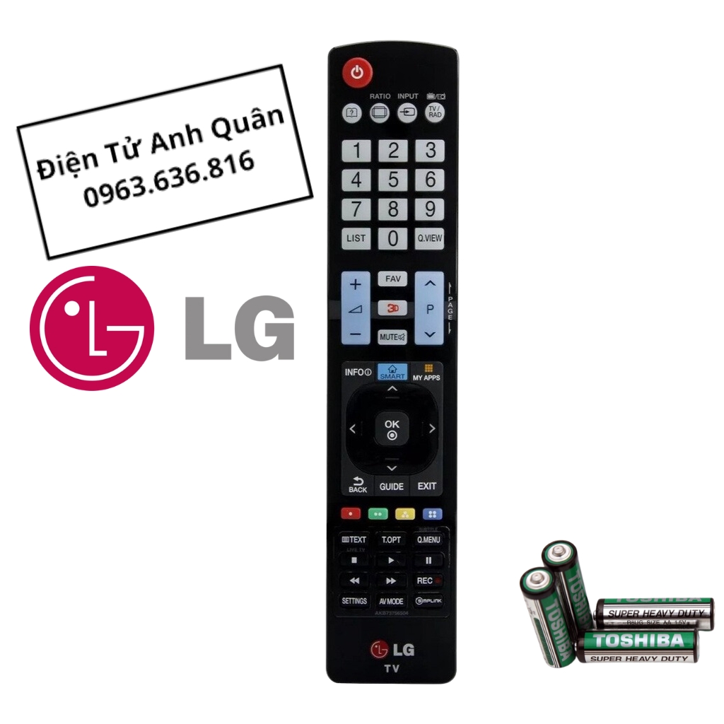 Điều Khiển Tivi LG Dài Chính Hãng - Remote Tivi LG Smart