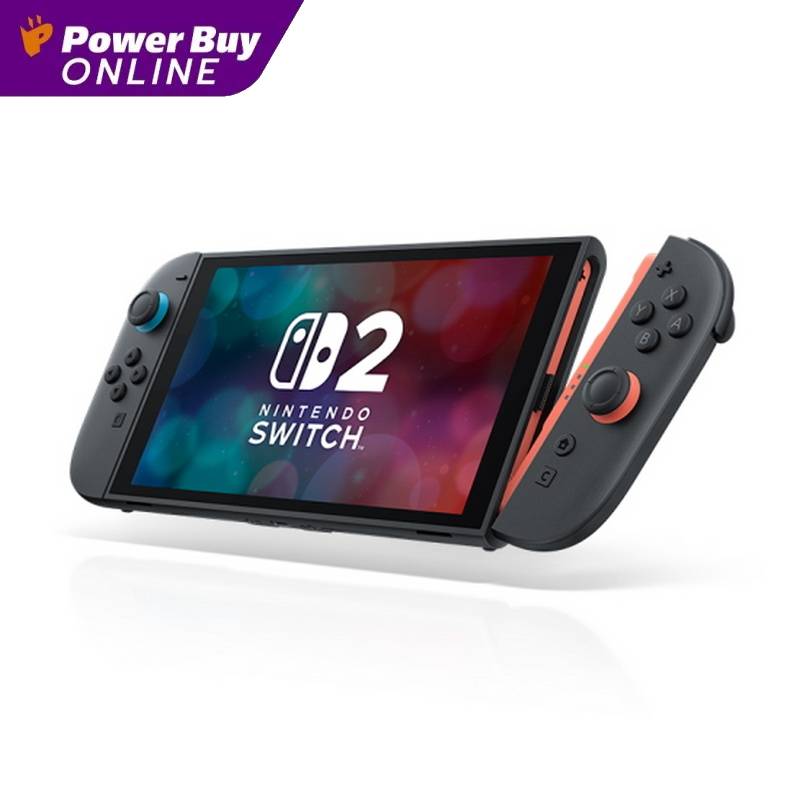 Nintendo เครื่องเกมคอนโซล (256GB, สีดำ) รุ่น Nintendo Switch 2 ราคา 19,800 บาท*ส่งฟรี