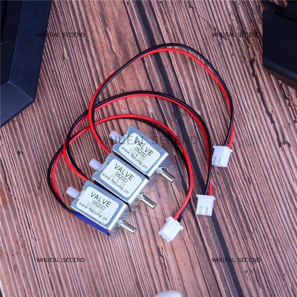 WHUEAL Van điện từ điện một chiều 6 12 24V N C thường đóng mini cho van khí ga