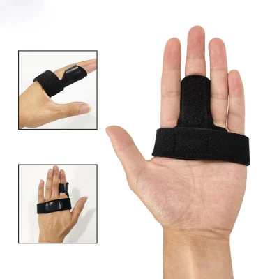 Standard Delivery(3-4Days) 2Pcs Finger Fixing Support Pain Relief Splint Straightener Brace Belt Strap Trigger