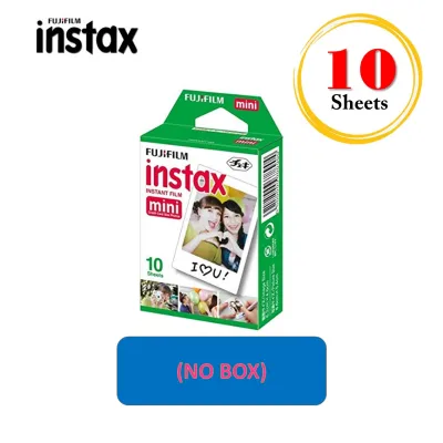 Fujifilm Instax Mini Plain Film 10 Sheets / Instax Film NO BOX for Instax Camera mini 7s mini 8 9 mini 25 mini 50s mini 90 SP 1 2 Printer