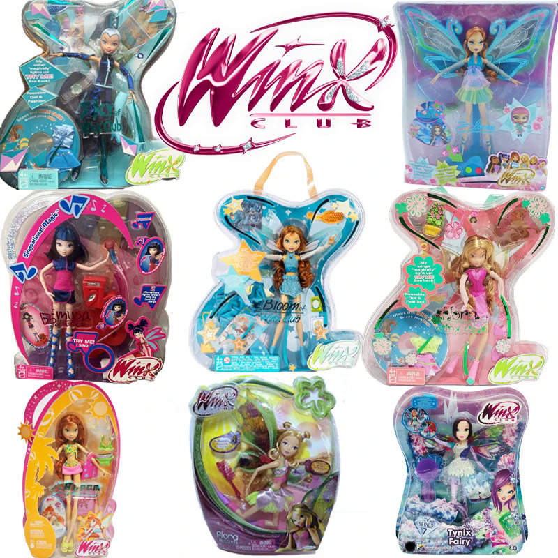 Ban đầu hiếm Winx búp bê phiên bản giới hạn thời trang cổ Tích Cầu Vồng