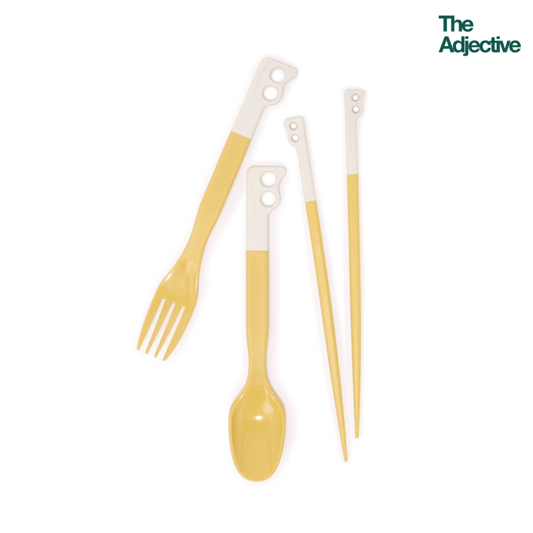 CHUMS / Camper Cutlery Set /ชุดช้อนส้อมตะเกียบชัมส์/อุปกรณ์เครื่องใช้บนโต๊ะอาหาร/อุปกรณ์แคมป์ปิ้ง ราคา 990 บาท*ส่งฟรี