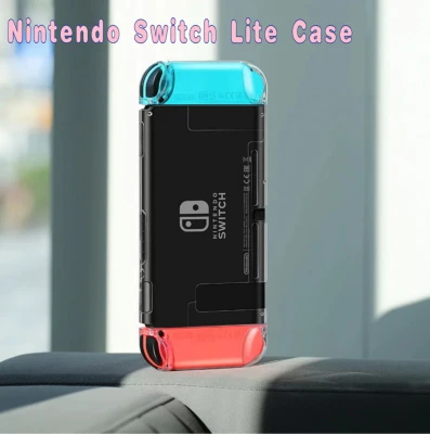 Hard PC Protection case Cover For Nintendo Switch Lite Transparent case Crystal Shell Console Controller Accessories