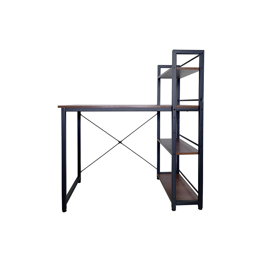 Global House SMITH โต๊ะทำงานพร้อมชั้นวางของ รุ่น DARY ขนาด 50x100x73ซม. สีโอ๊ค รับประกันของเเท้ ราคา 1,490 บาท*ส่งฟรี