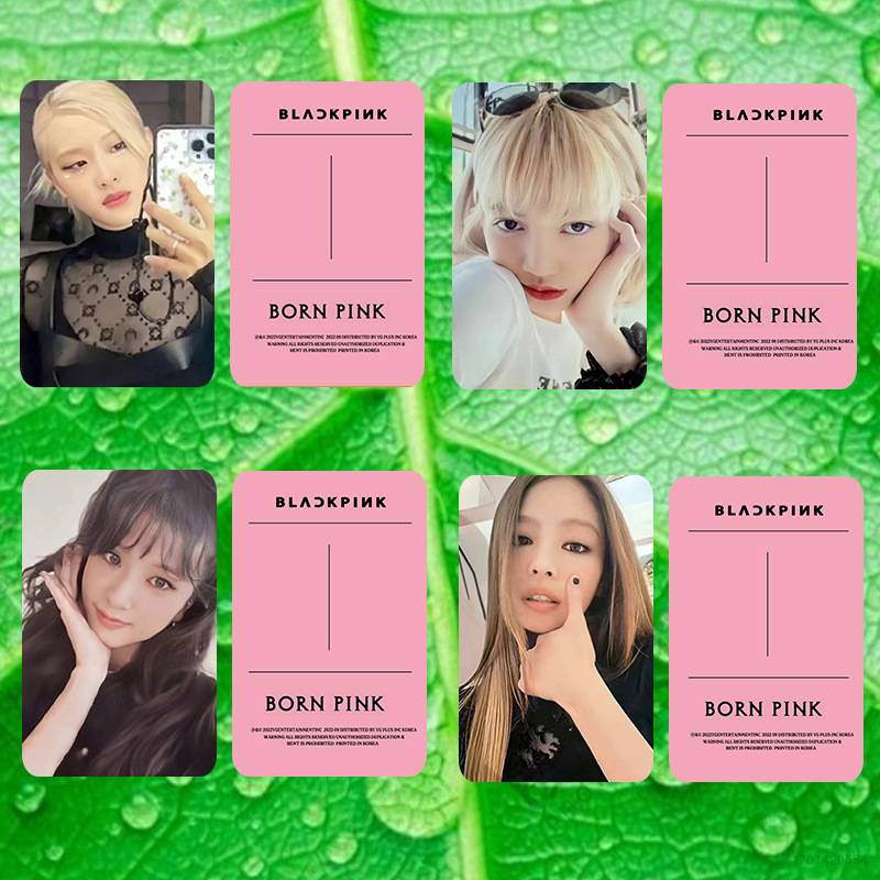 AM BLACKPINK BORN PINK Lomo Card Lisa Jisoo Rose Jennie Kpop Collection