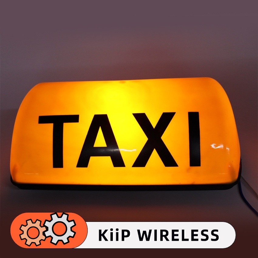 Taxi Lamp Easy To Instalation Anti Air /LED Taxi Roof Light Roof 12V DC Harga 99,000 rupiah*Gratis Ongkir