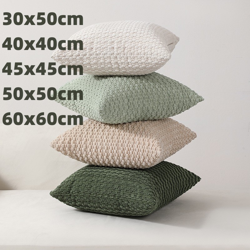 30x50cm 40x40cm 45x45cm 50x50cm 60x60cm New Corduroy 3D Bubble Pillowcase Soft High Quality Decorative Pillow Cover for Livingroom Decor Sofa Pillowcase Home Decor Cushion Cover for Sofa