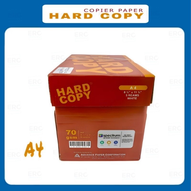 Hard Copy 50 100 200 Sheets Short A4 Long Bond Paper 70gsm Letter Legal pcs School Office Supplies.