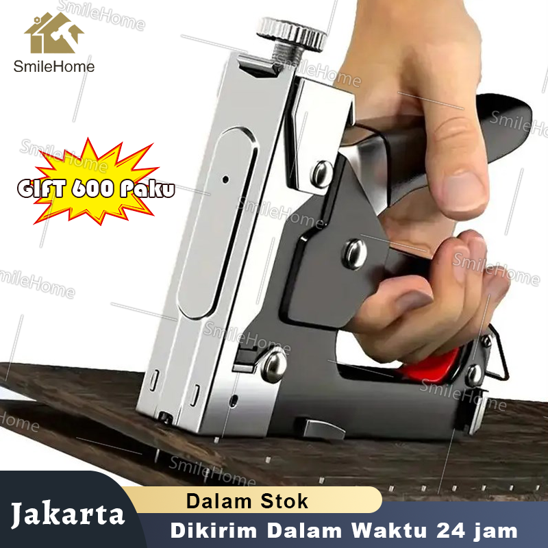 Staples Tembak 3 In 1 Tacker Stapler Staples Perekat Powerfull Staples Tembak Harga 60,000 rupiah*Gratis Ongkir