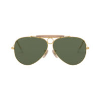 Ray-Ban Aviator Gold Metal Sunglasses for Men and Women RB3138/W3401