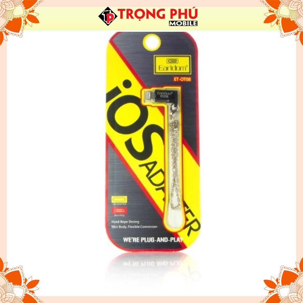 Đầu chuyển Earldom OT08 micro ra lighting ip CH1 best sale
