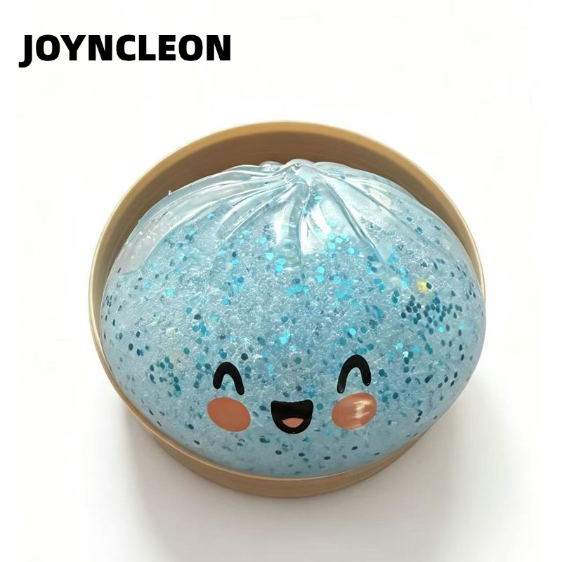JOYNCLEON Cute Shiny Stuffed Bun Squeezing Toy Decompression Toy Soft and Adorable Decompression Fun Doll Soft and Adorable Squeeze Stuffed Bun Toy ราคา 78 บาท*ส่งฟรี