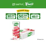 Thùng 48 Hộp Yomost Thạch Trái Cây Hương Dâu (48x180ml)