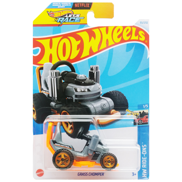 Đồ Chơi Mô Hình Siêu Xe - Hot Wheels C4982 - 93 250 - Grass Chomper