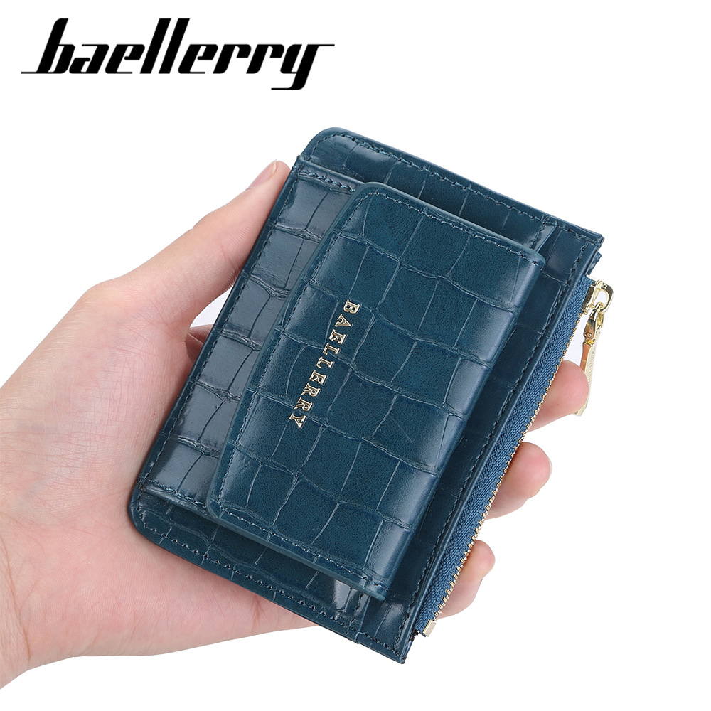 Ví Nữ Dáng Ngắn Baellerry Ví Đựng Thẻ Dáng Ngắn Dáng Nhỏ Có Khóa Kéo Phong Cách Hàn Quốc Ví Tiền Lẻ Nữ Bán Buôn