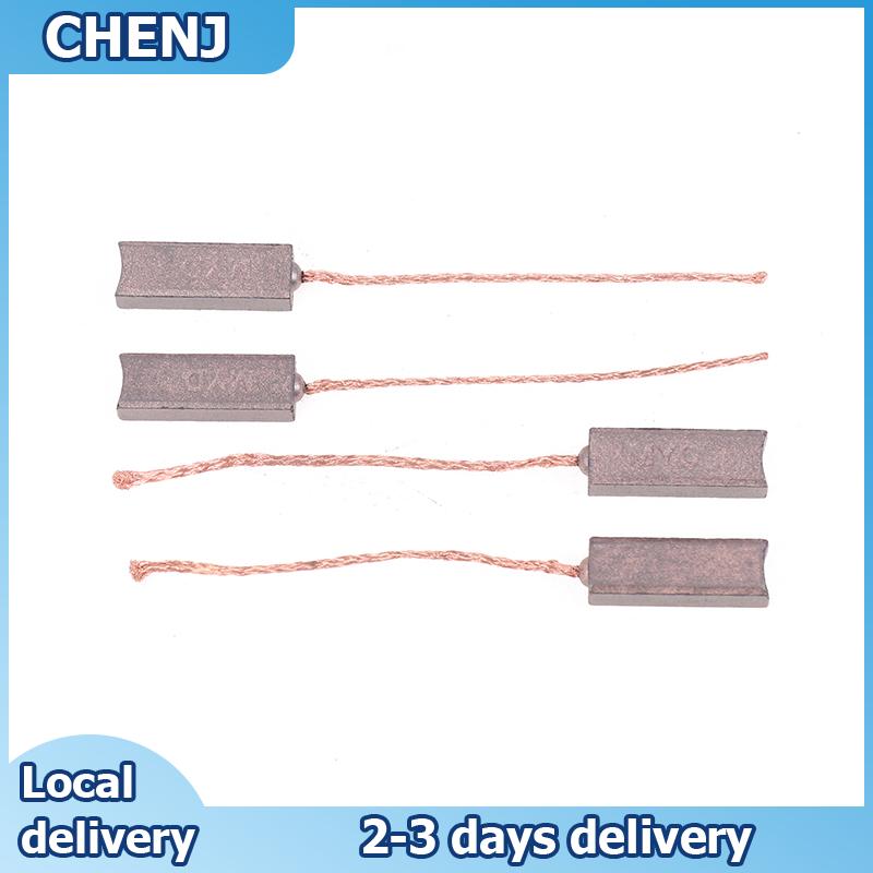 CHENJ 10PCS 4.5X6.5X20mm High Copper Generator Carbon Brushes Alternator Regulator For BYD Mitsubishi