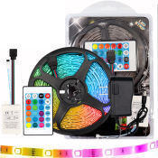 RGB Color Changing LED Strip Lights with Music Sync - INPLAY