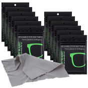 10 Anti-Fog Wipes for Glasses - Reusable & Pre-moistened