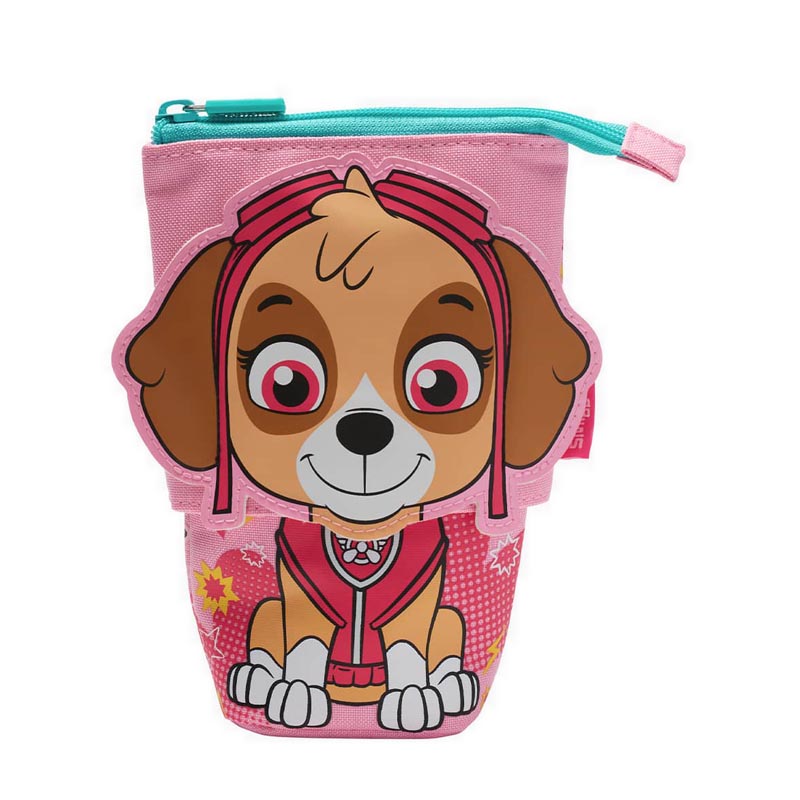 Hộp Đựng Bút Smiggle Paw Patrol Stand n' Slide 2 in 1 Pink IGL444526PNK