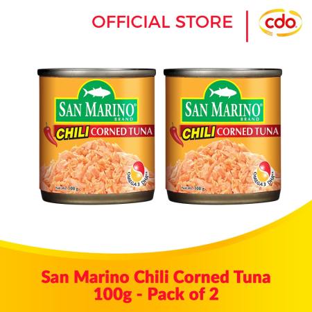 SAN MARINO Chili Corned Tuna 100g - pack of 2