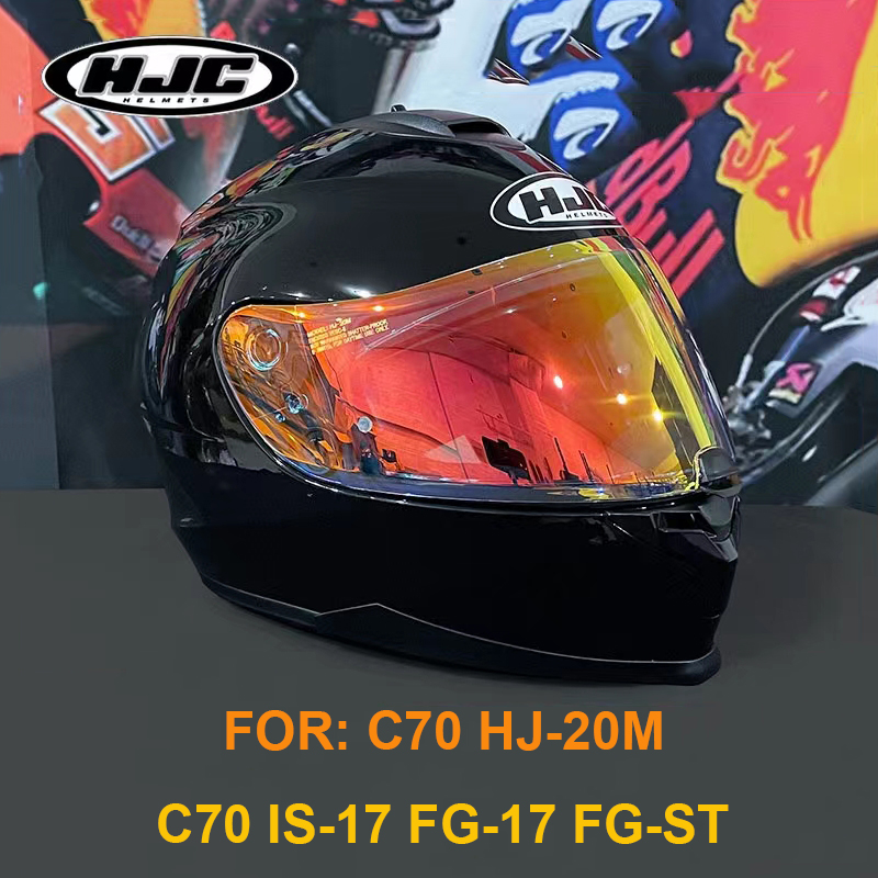 【Luxurious】 Hjc Helmet Visor Lens Casco C70 Hj-20m Is-17 Fg-17 Fg-Stfull Face Helmetmotorcycle Acces