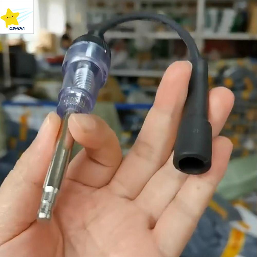 QBHDIA Không thể thiếu Máy kiểm tra đánh lửa động cơ bugi Chắc chắn và bền bỉ Đơn giản và dễ sử dụng Máy dò bugi nội tuyến Chẩn đoán đánh lửa Nhanh chóng Máy kiểm tra tia lửa đa năng Ô tô