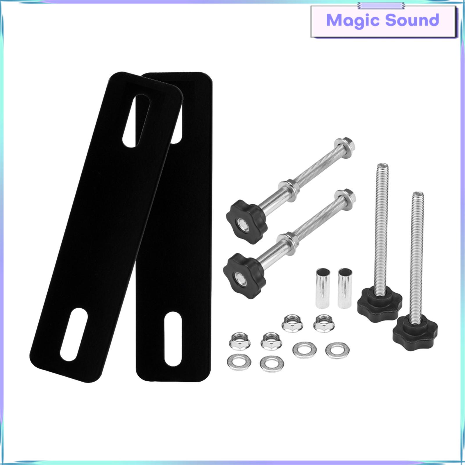Âm thanh kỳ diệu phụ kiện ngoại thất xe hơi phổ 4.72 đến 6.69inch Khoảng cách lỗ bảng kéo
