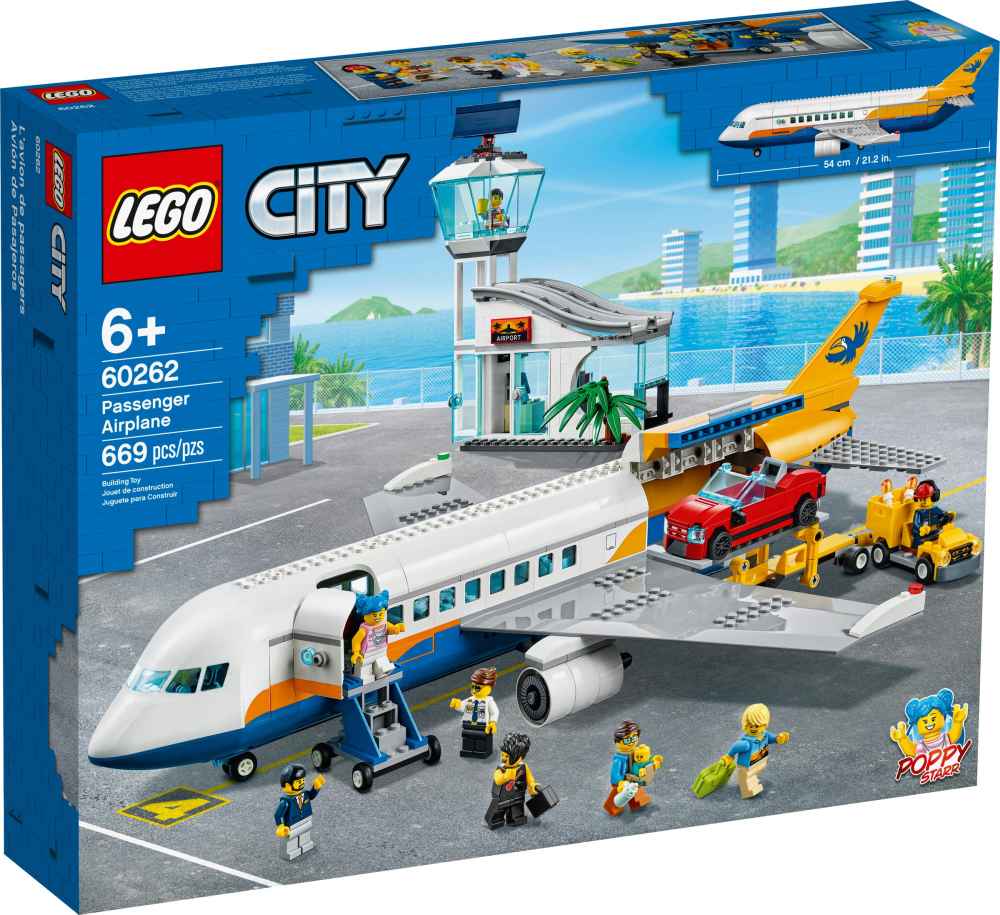 LEGO CITY - 60262 - MÁY BAY CHỞ KHÁCH - PASSENGER AIRPLANE