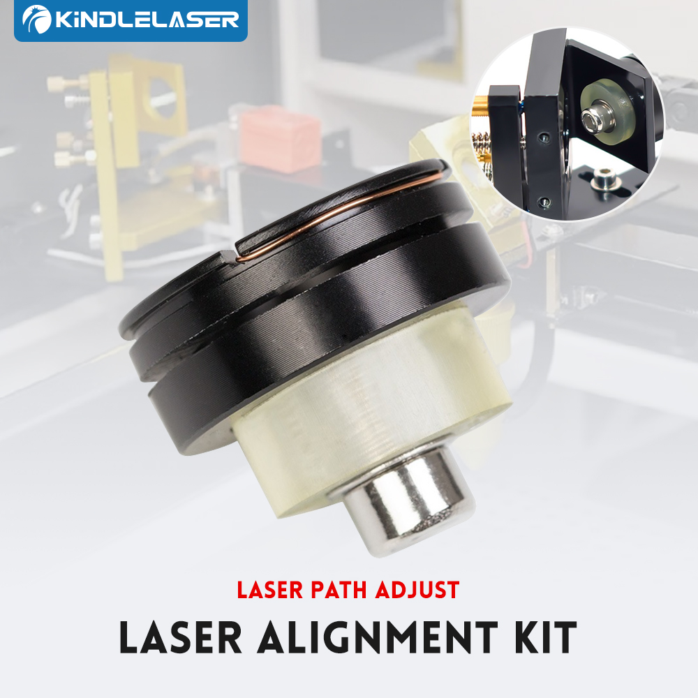 KINDLELASER Adjust Collimate Regulator Alignment Kit Path Calibrating Device For CO2 Cutting Machine