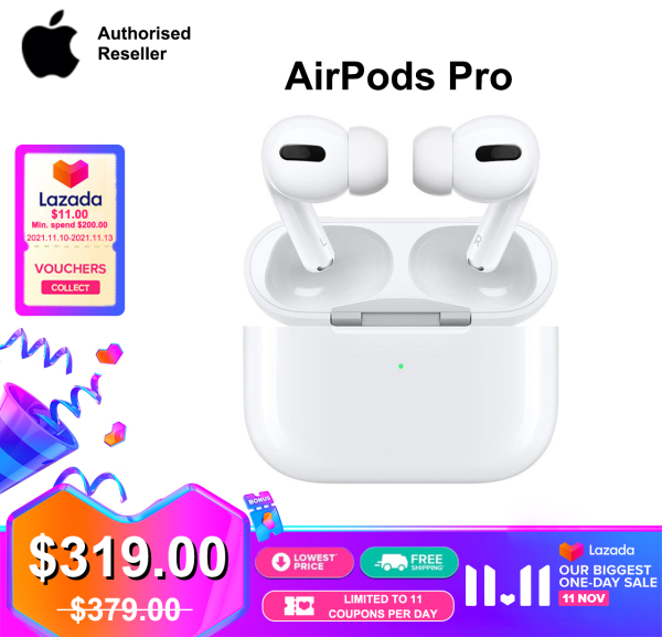 【11.11 BIG BRANDS SALE ADD TO CART NOW】Apple AirPods Pro Singapore