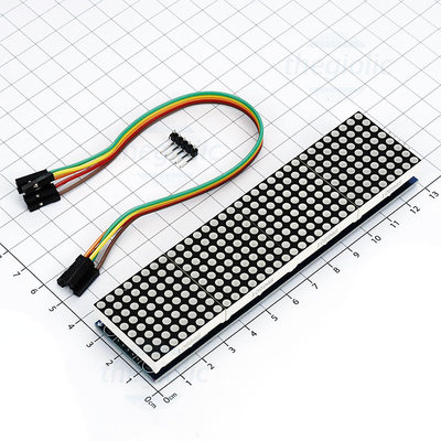 Module 4 LED Ma Trận 8x8 MAX7219 LED Đỏ 5VDC