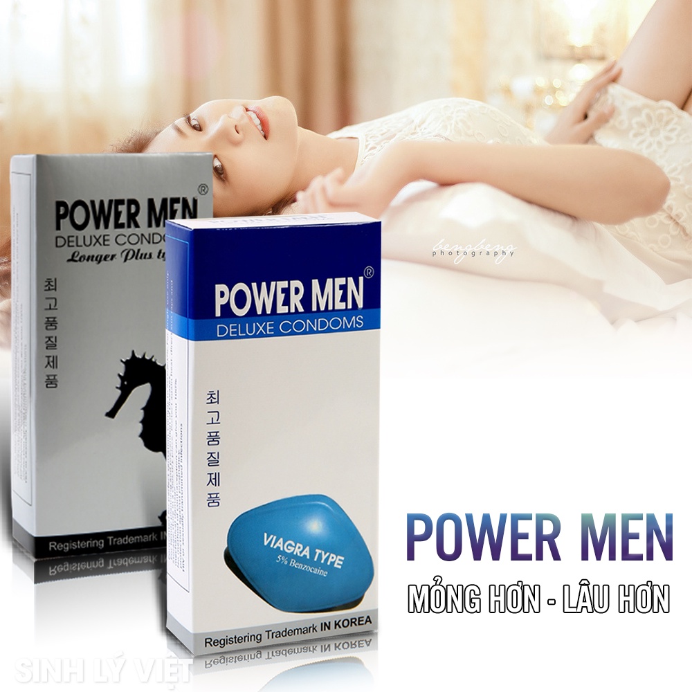 Bao Cao Su Power Men Cao Cấp, BCS Kéo Dài Thời Gian QH Lâu Hơn 3 Lần