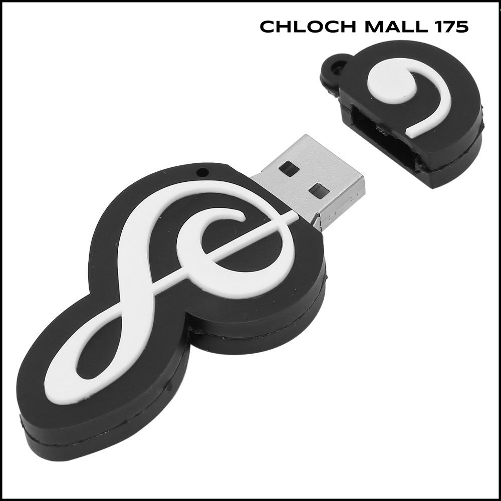 CHLOCH 175 16GB แฟลชไดรฟ์ USB ความเร็วสูง พกพาได้ ธัมบ์ไดรฟ์ ดีไซน์น่ารัก รูปทรงโน้ตดนตรี เมมโมรี่สติ๊ก การถ่ายโอนข้อมูล ราคา 277 บาท*ส่งฟรี