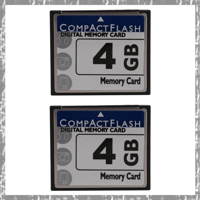 2X Professional 4GB Compact Flash Memory Card(White&Blue)