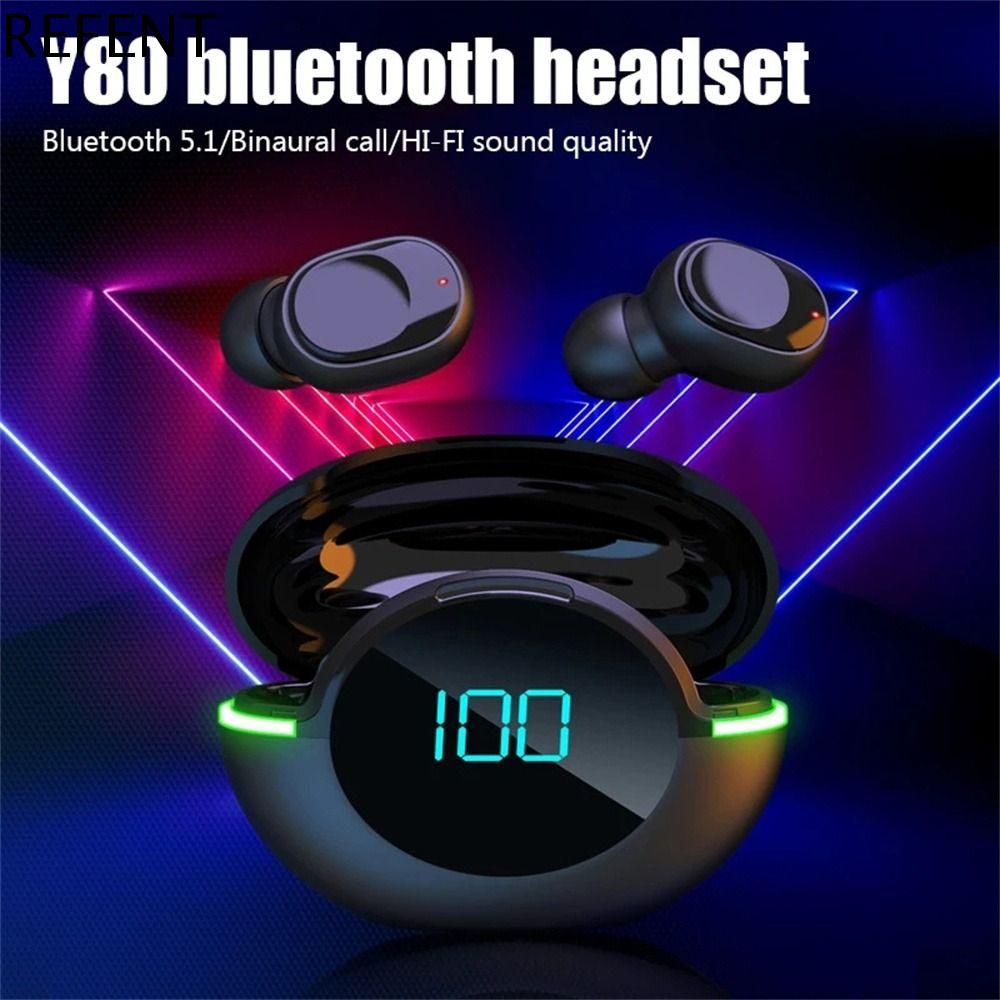 REFENT Trong tai Tai nghe không dây Tai nghe thể thao Tai nghe không dây Tai nghe game thủ Tai nghe TWS Tai nghe Bluetooth Tai nghe chơi game Móc tai Tai nghe