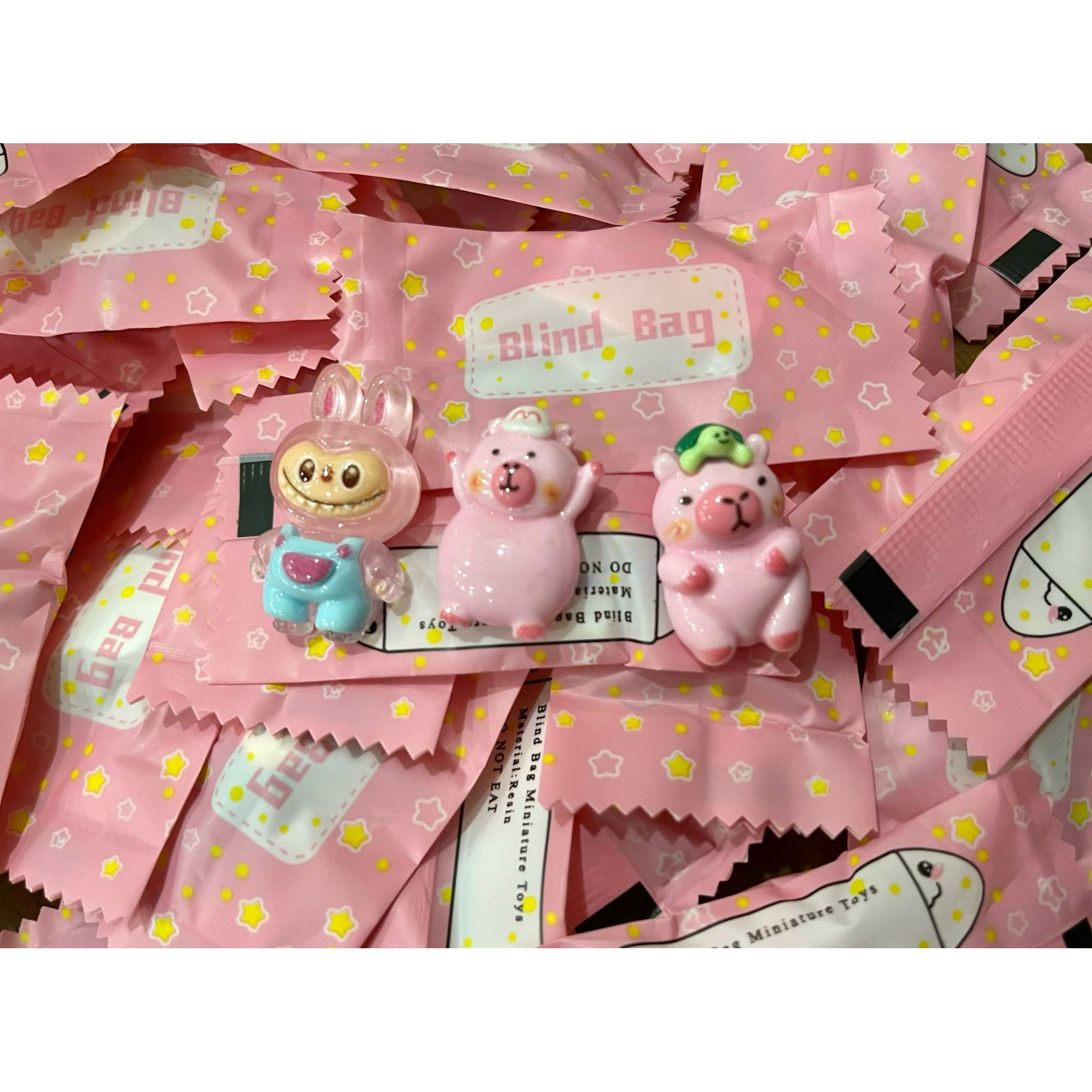 [Labubu] Blind bag - Kẹo bí mật - Túi mù Labubu Capy mini bên trong có charm phát sáng - túi test nhân phẩm- kẹo bất ngờ quà tặng cho bé