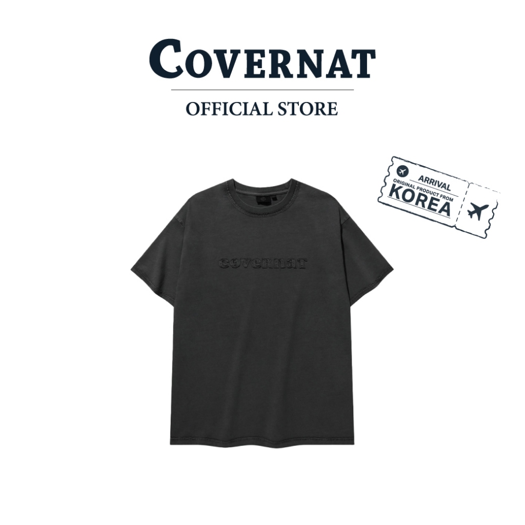 COVERNAT เสื้อยืด รุ่น Women'S Oversized Fit Cooper Logo T-Shirt Grey (70291SCLSSF_U5GYXX) ราคา 1,522 บาท*ส่งฟรี