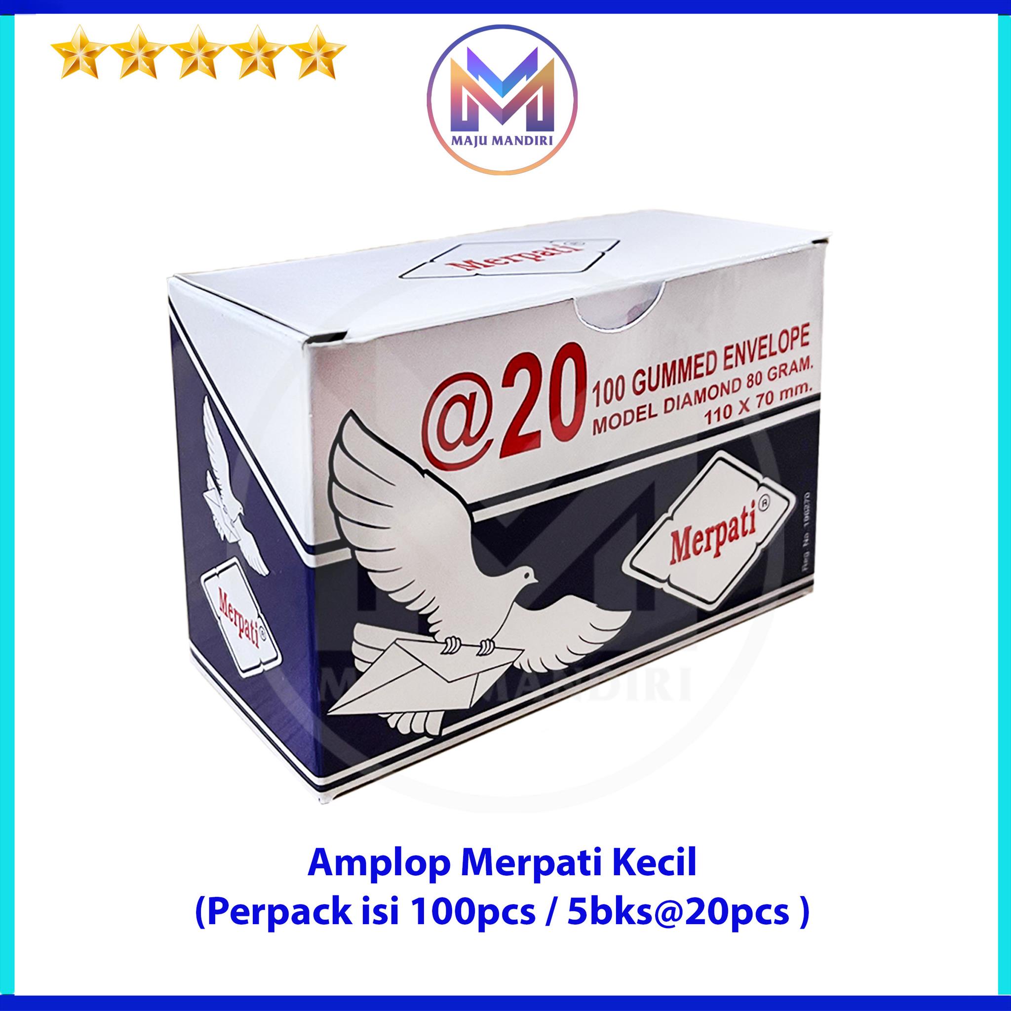 Amplop Putih Merpati Kecil Ukuran 110 x 70 mm